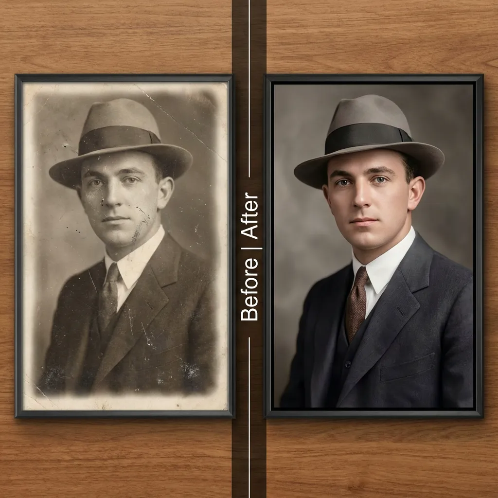 Recovering Old and Damaged Photos