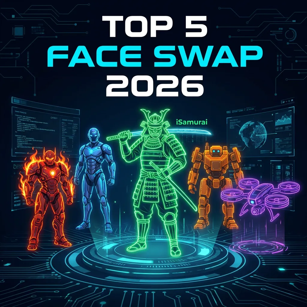 Top 5 Face Swap Comparison 2026: iSamurai vs Competitors