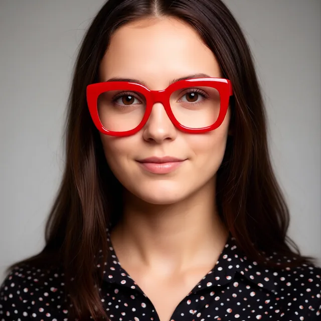R&eacute;sultat : lunettes appliqu&eacute;es sur le portrait