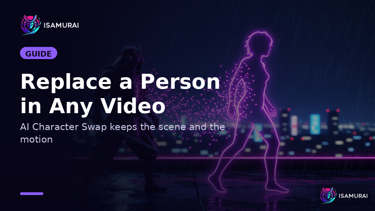 How to Replace a Person in a Video with AI Character Swap (Step-by-Step)